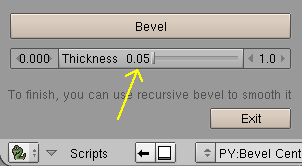 Bevel Settings