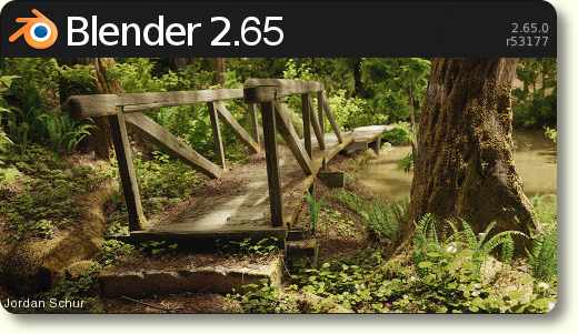 Blender 2.65 Splash Screen