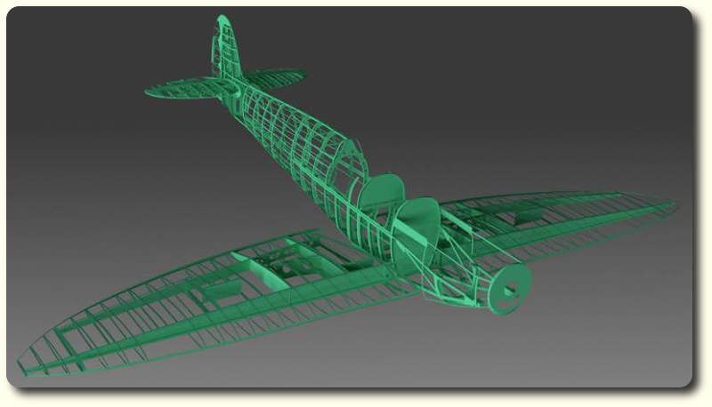 Mk IX Spitfire Structural Framework