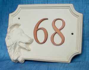 Dog House Plaque